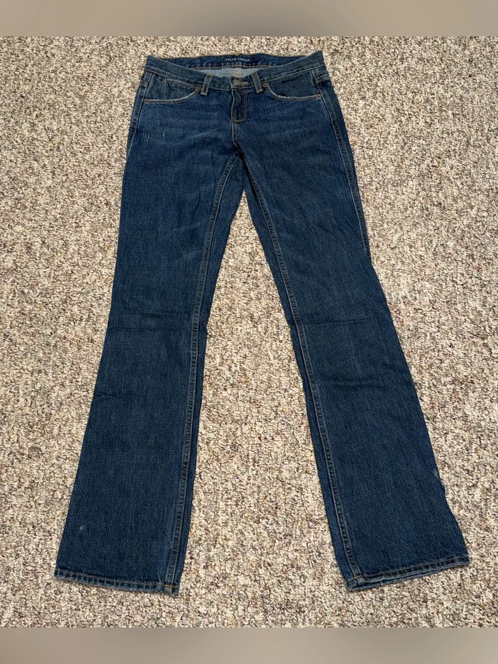 Ralph Lauren women's size 27 Dark Indigo Flare Jeans dungarees